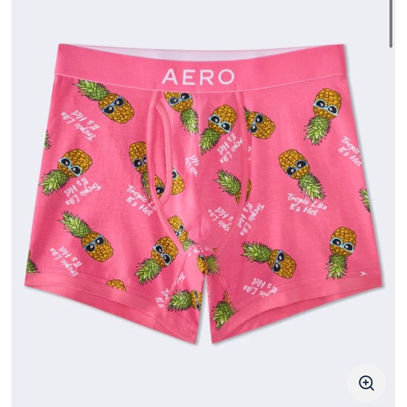 Aeropostale Other - Aeropostale Men's Tropic Pineapple 4.5" Knit Boxer Briefs  – Size Large – NWT